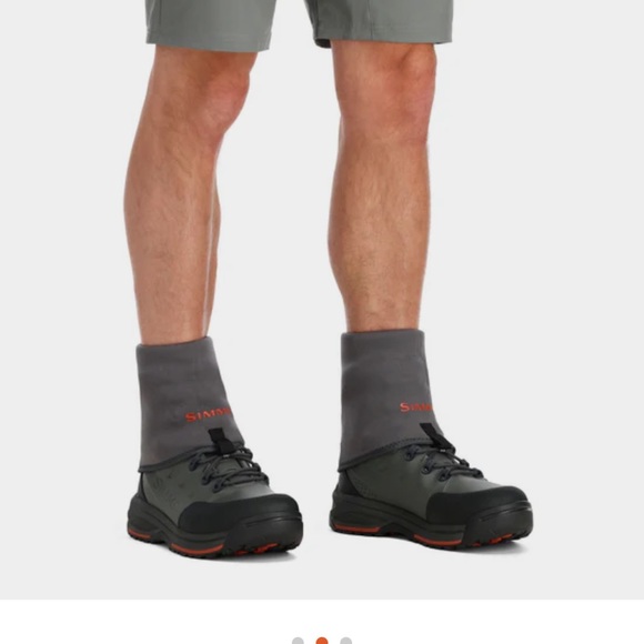 Final markdown, buy it now. Simms Black Neoprene Wading Socks - Picture 2 of 9